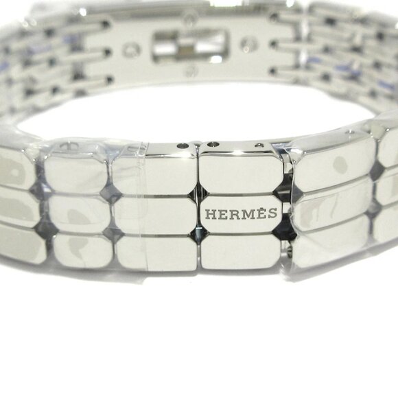 Auth HERMES Kelly Watch KE4.110/W062467WW00 3****** Silver Women's Wrist Watch - Picture 9 of 12